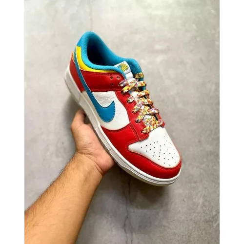 80 Nike SB Dunk Low Fruity Pebbles White Red 3099 3
