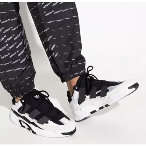 9 Adidas niteball low top black white 3600